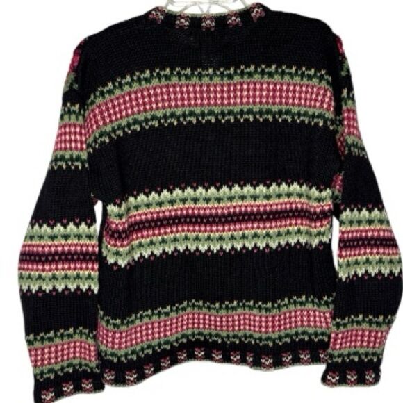 Tiara Vintage Holiday Cardigan Sweater. Size Small Petite. - Picture 6 of 8